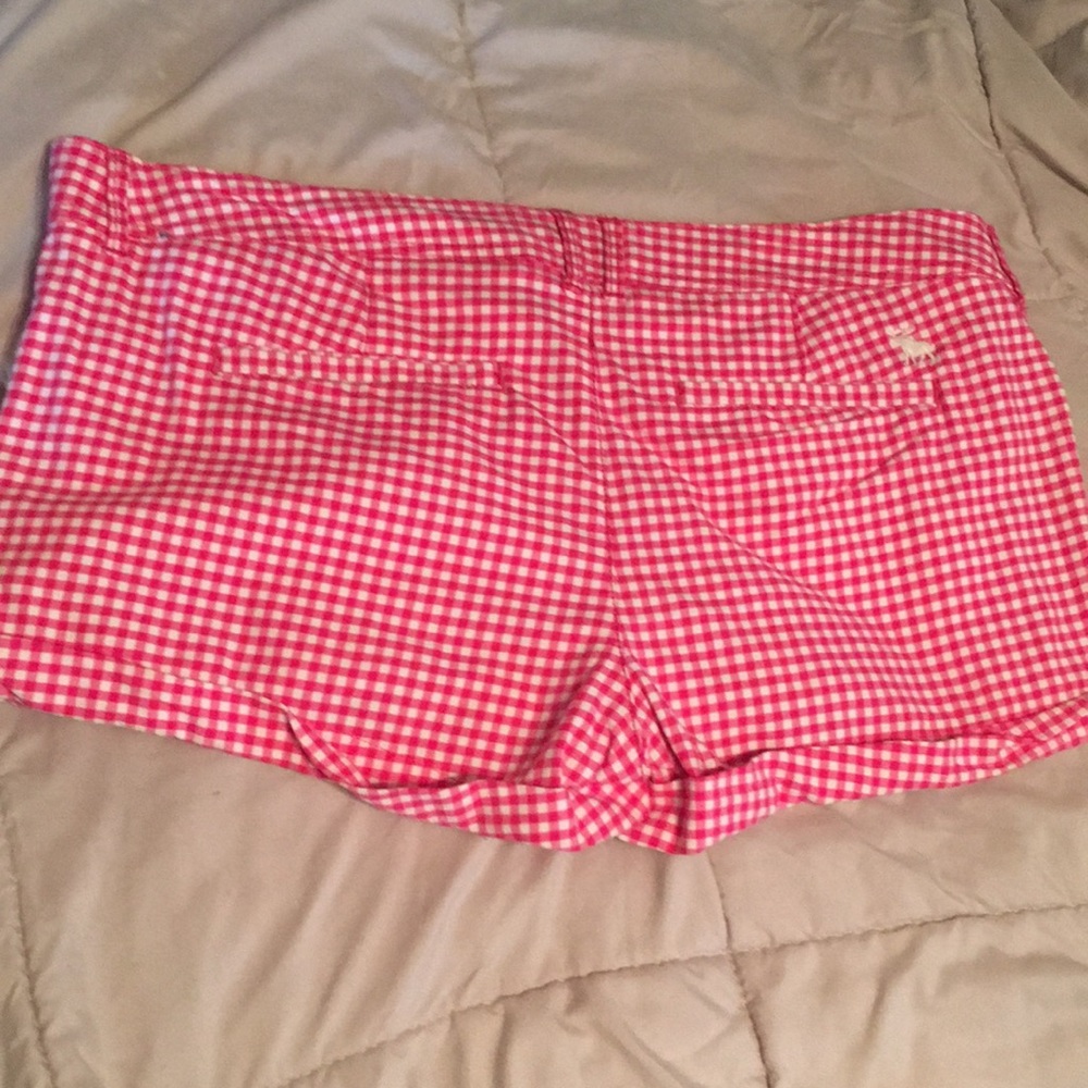 Abercrombie and Fitch plaid shorts